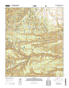 Negrito Mountain 2013 topographic map thumbnail