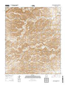 Nelson Canyon East 2013 topographic map thumbnail