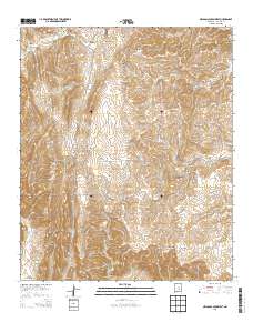 Nelson Canyon West 2013 topographic map thumbnail