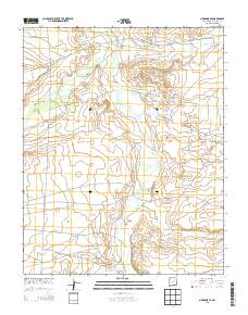 Newcomb SE 2013 topographic map thumbnail