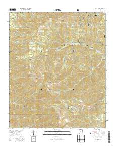 Nogal Peak 2013 topographic map thumbnail