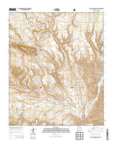 O Bar O Canyon East 2013 topographic map thumbnail