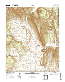 Ocate 2013 topographic map thumbnail