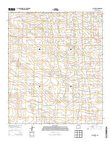 Oil Center 2013 topographic map thumbnail