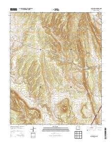 Ojitos Frios 2013 topographic map thumbnail