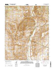 Ojo Caliente 2013 topographic map thumbnail