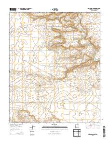 Ojo Negro Creek 2013 topographic map thumbnail