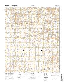 Olive 2013 topographic map thumbnail