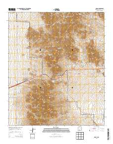 Organ 2013 topographic map thumbnail