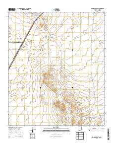 Orogrande South 2013 topographic map thumbnail