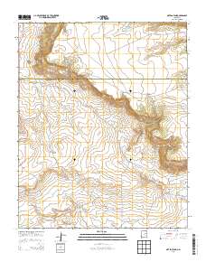 Ortega Tank 2013 topographic map thumbnail