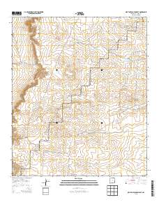 Owl Tank Canyon East 2013 topographic map thumbnail
