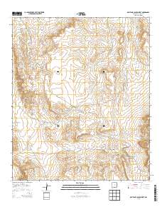 Owl Tank Canyon West 2013 topographic map thumbnail