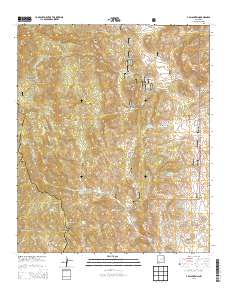 P A Mountain 2013 topographic map thumbnail