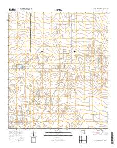 Paduca Breaks West 2013 topographic map thumbnail
