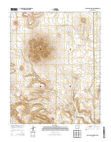 Palo Blanco Mountain 2013 topographic map thumbnail