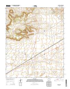 Pastura 2013 topographic map thumbnail