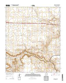Pastura NE 2013 topographic map thumbnail
