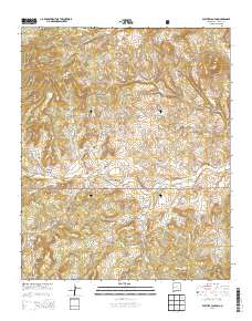 Pasture Canyon 2013 topographic map thumbnail