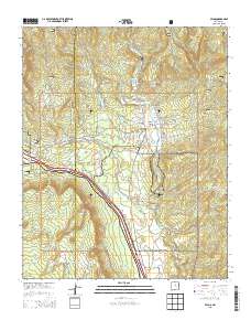 Pecos 2013 topographic map thumbnail