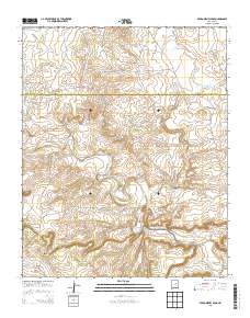 Pedro Miguel Peak 2013 topographic map thumbnail