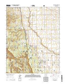 Petaca Peak 2013 topographic map thumbnail