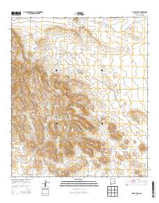 Pierce Peak 2013 topographic map thumbnail
