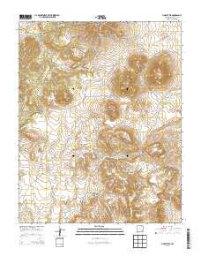 Pine Buttes 2013 topographic map thumbnail