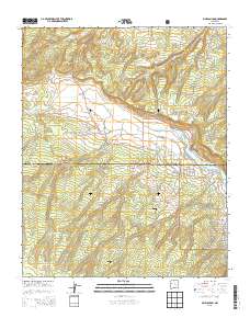 Pine Canyon 2013 topographic map thumbnail