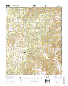 Pinehaven 2013 topographic map thumbnail