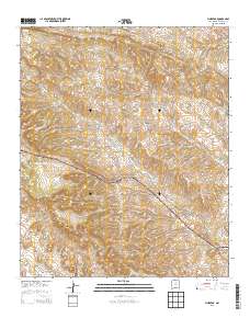 Pink Peak 2013 topographic map thumbnail