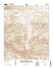 Pinon 2013 topographic map thumbnail