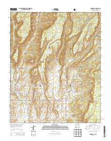 Ponderosa 2013 topographic map thumbnail