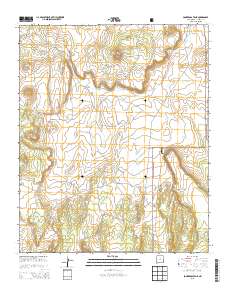 Ponderosa Tank 2013 topographic map thumbnail
