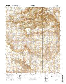 Potrillo Hill 2013 topographic map thumbnail