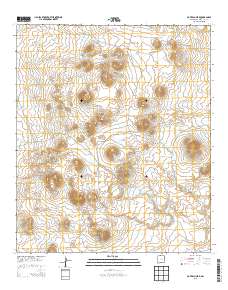 Potrillo Peak 2013 topographic map thumbnail