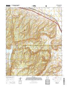 Prewitt 2013 topographic map thumbnail