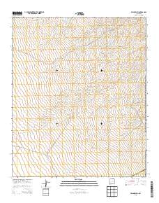 Prisor Well 2013 topographic map thumbnail