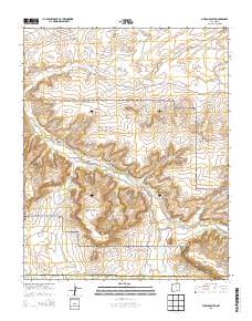 Pueblo Bonito 2013 topographic map thumbnail