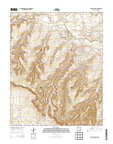 Pueblo Pintado 2013 topographic map thumbnail