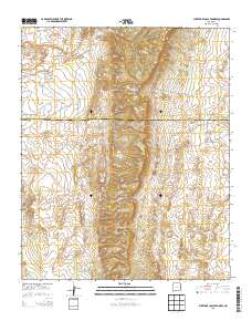 Puerto De Los Cavadores 2013 topographic map thumbnail