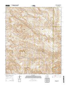 Ramon SW 2013 topographic map thumbnail