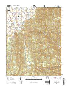 Ranchos De Taos 2013 topographic map thumbnail