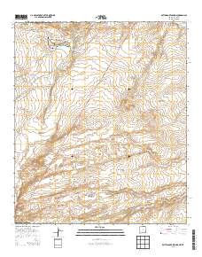 Rattlesnake Springs 2013 topographic map thumbnail