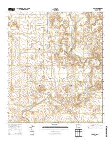 Red Bluff 2013 topographic map thumbnail