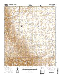 Red Bluff Draw 2013 topographic map thumbnail