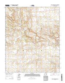Red Bluff Draw East 2013 topographic map thumbnail
