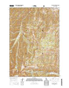 Livingston Creek 2013 topographic map thumbnail