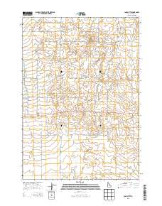 Lone Butte 2013 topographic map thumbnail