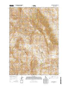 Lone Pine Peak 2013 topographic map thumbnail
